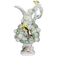 Snowball Ewer, Coloured, singature Meissen exclusive collection, lim., H 69 cm