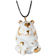 Pendant "Gold" Full relief Panda, 3,7 x 2,2 cm