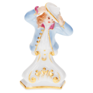 Chess Pieces as Busts Pawn, Coloured with gold