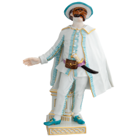 Brighella, Coloured with gold