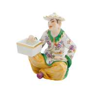 figure, Coloured with gold