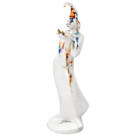 Golden bird, Coloured with gold, H 42 cm