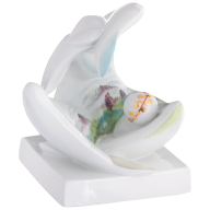 Geo Of Footprints and red Lines, Lim. 25, H 18 cm