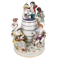 Wine-Growing Group Grape Harvest