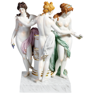 "The three Graces", H 41 cm