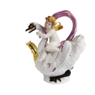 Pot, Coloured, with gold, signature Meissen exclusive collection, limited, H 21,5 cm