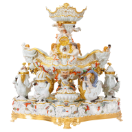 Centerpiece "Swan Service", H 80 cm