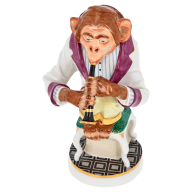 Monkey Musicians Chimpanzee on Clarinet