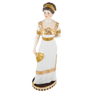 Figure "Lady with Fan", H 29,5 cm
