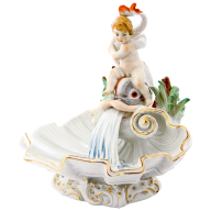 "Dolphin Fountain" Shell, H 17 cm