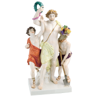 "Noon" figure group, H 46 cm