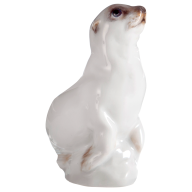 Common seal Animal young, Coloured, without gold, H 6 cm
