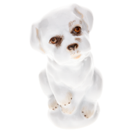 Dog Animal young, Coloured, without gold, H 5,5 cm