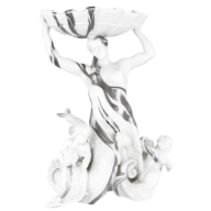 Nereide, Platinum painting, H 34 cm