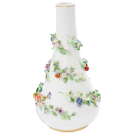 Vase sprigged with flower-heads, H 26 cm