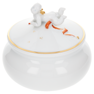 Box, Coloured, with gold, light, H 13 cm