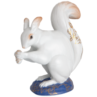 Squirrel, Golden Acanthus, H 10,5 cm