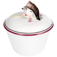 Box "Head of Harlequin", H 10,5 cm