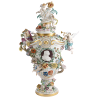 "Flourishing France" centre vase, lim., H 84 cm