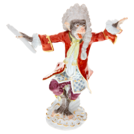 Monkey Orchestra Conductor, H 17,5 cm