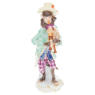 Monkey Orchestra Bagpiper, H 14,5 cm