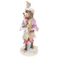 Monkey Orchestra Bassoonist, H 14 cm
