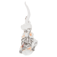 Ming Dragon male, Coloured, grey and black, H 29,5 cm