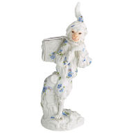 Monkey Orchestra Timbal Carrier, Scattered Forget Me Not, H 15 cm