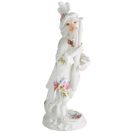 Monkey Orchestra Bassoonist, Bunch of flowers, H 14 cm