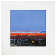 Wall picture, Window and Star, 30 x 30 cm