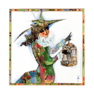 Wall picture, 35 x 35 cm