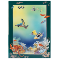 Wall Picture Fascinating Underwater World, Lim. 25, 43 x 30 cm