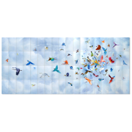 Wall picture, 240 x 540 cm