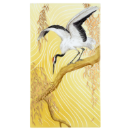 Four Seasons wall painting "Spring", lim. 15, 35 x 20 cm