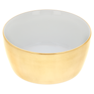 Dish, large, Shape "MEISSEN® Cosmopolitan", Gold, Ø 10 cm