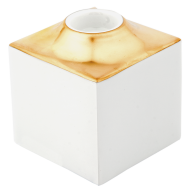 Candlestick, small, Shape "MEISSEN® Cosmopolitan", Gold, H 6 cm