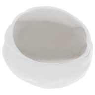 Box Lemon, platinum Dot, L 7,5 cm