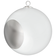 Ball, platinum Dot, Ø 5 cm