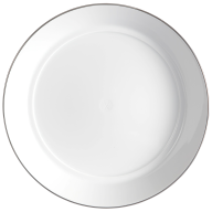 Soup Plate, Shape "Vitruv", Platinum, Ø 24 cm