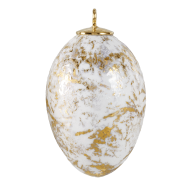 Easter egg, Shiny gold decoration, H 5 cm