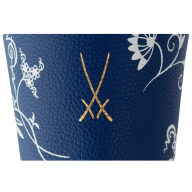 Cuff for coffee to go mug large, "Blue Onion", blue1 for "Blue Onion" and "The Original" white and seladon