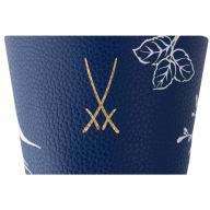 Cuff for coffee to go mug large, monkey and sloth, blue1