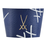 Cuff for coffee to go mug large, "Swords", blue1