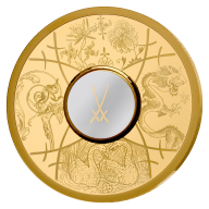 Medal "315 Years of MEISSEN" (1oz Au)