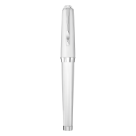 MEISSEN® Porcelain Royal Seal Fountain Pen, Pure white, H 18,5 cm