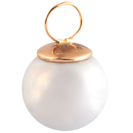 Pendant Pearl Collection Pure White, rose gold
