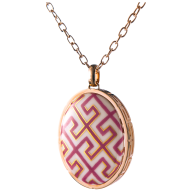 Pendant "Royal Palace" Purple/Gold