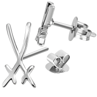 Earrings studs Swords Basic 925 sterling silver