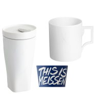 To-Go set, 3-pcs, Nova, Berlin, white