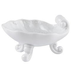 salt cellar, Shape "New Marseilles", white, 8,5 x 9,5 cm